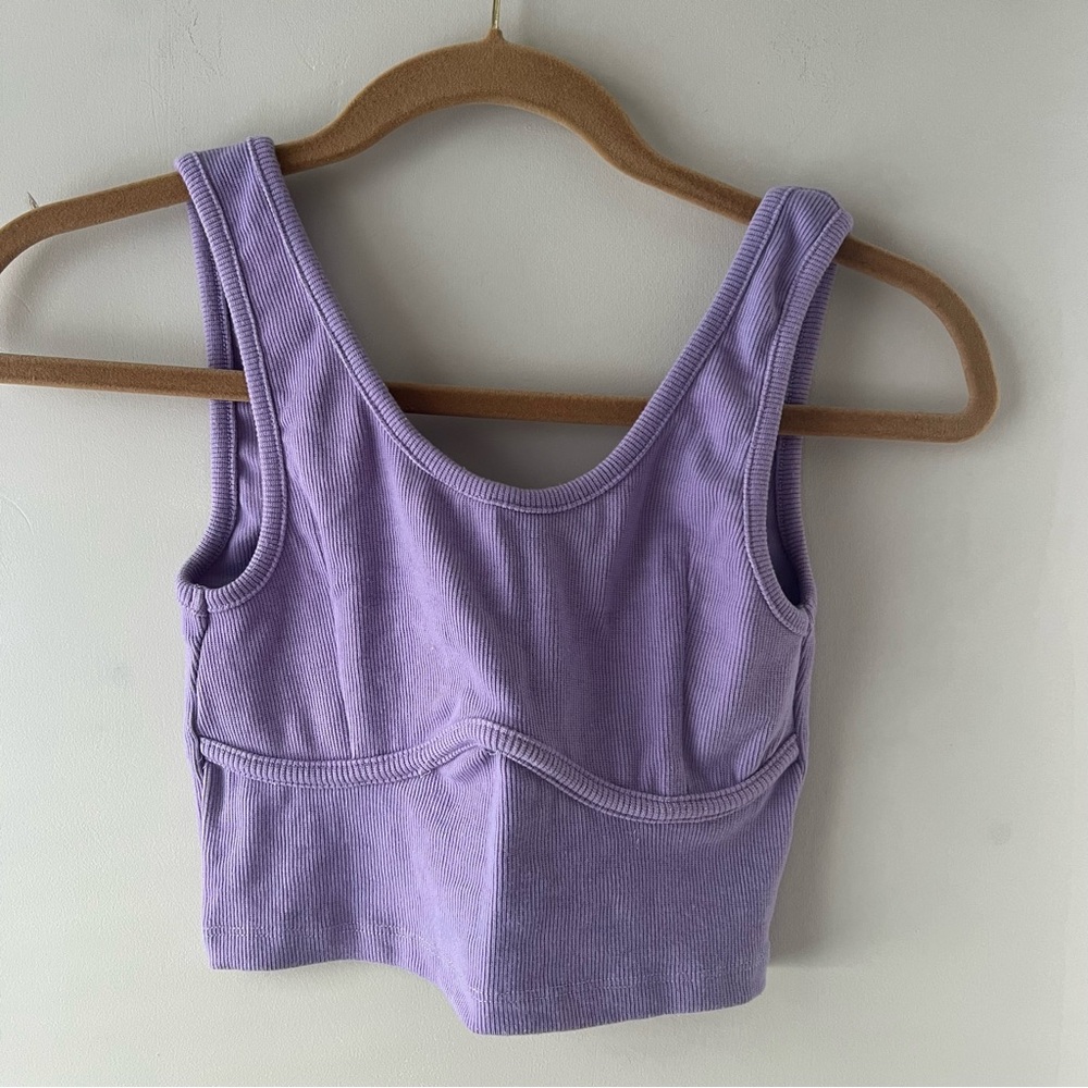 Purple tank top